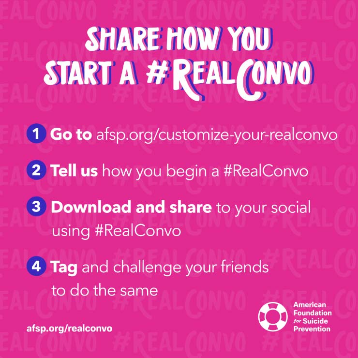 Share How You Start a #RealConvo