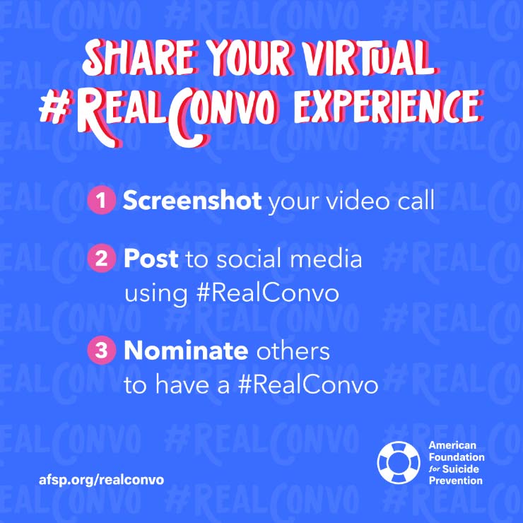 Share Your Virtual #RealConvo Experience